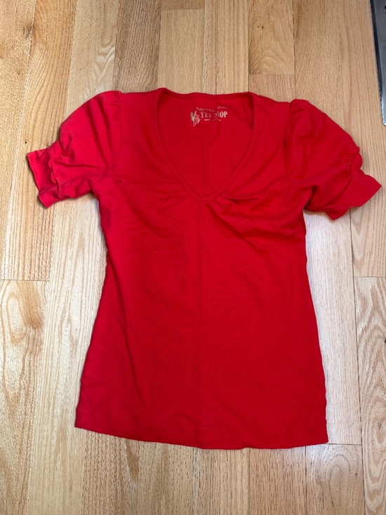 Victoria's Secret Tops - Red Cotton Tee by Victoria’s Secret - medium